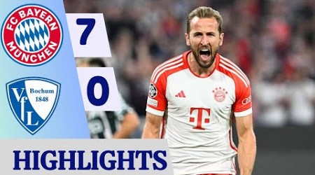 Bayern München Vs Bochum (7-0) | All Goals &amp; Extended Highlights | Bundesliga 2023/24