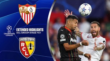 Sevilla vs. Lens: Extended Highlights | UCL Group Stage MD 1 | CBS Sports Golazo