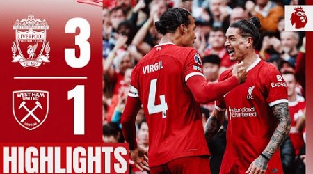 HIGHLIGHTS: BRILLIANT Nunez volley &amp; Salah makes MORE history! | Liverpool 3-1 West Ham