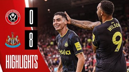 Sheffield United 0-8 Newcastle United | Premier League Highlights