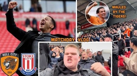 CONNOLLY BAGS AGAIN AS TIGERS GO RAMPANT ON THE POTTERS! Hull City 3-1 Stoke City Matchday Vlog!