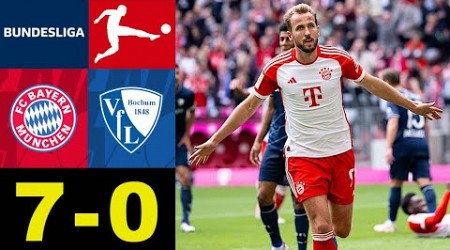 7-Tore-Spektakel! Bayern besiegt Bochum deutlich: FC Bayern - VFL Bochum 7:0 | Bundesliga