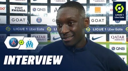 Interview de fin de match : PARIS SAINT-GERMAIN - OLYMPIQUE DE MARSEILLE (4-0) / 2023-2024