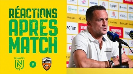 FC Nantes - FC Lorient : la réaction de Pierre Aristouy