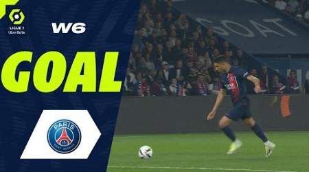 Goal Achraf HAKIMI (8&#39; - PSG) PARIS SAINT-GERMAIN - OLYMPIQUE DE MARSEILLE (4-0) 23/24