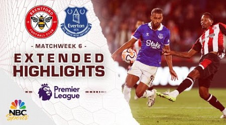 Brentford v. Everton | PREMIER LEAGUE HIGHLIGHTS | 9/23/2023 | NBC Sports