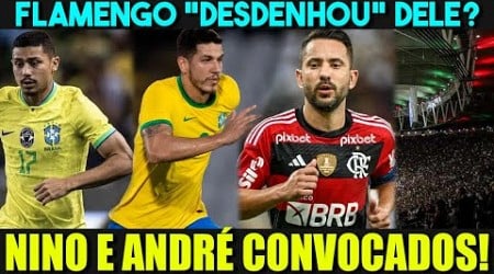 ⚠️VALORIZADOS: NINO E ANDRÉ CONVOCADOS DE NOVO! | MARACANÃ TERÁ PUBLICO GIGANTE | EVERTON RIBEIRO