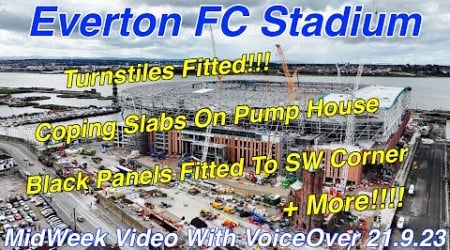 NEW Everton FC Stadium at Bramley Moore Dock Midweek Video Looking At Your Comments and Suggestions!