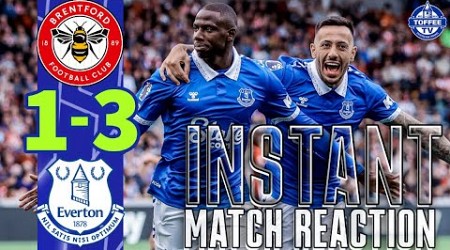 Brentford 1-3 Everton | Instant Match Reaction