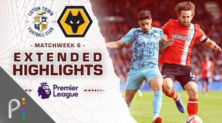 Luton Town v. Wolves | PREMIER LEAGUE HIGHLIGHTS | 9/23/2023 | NBC Sports