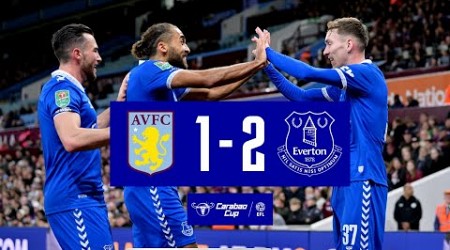 ASTON VILLA 1-2 EVERTON | Carabao Cup highlights