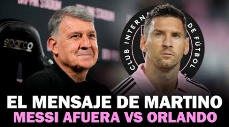 ¿SIN MESSI? | La DECLARACION del Tata Martino sobre la LESION de Messi vs Toronto