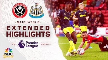 Sheffield United v. Newcastle United | PREMIER LEAGUE HIGHLIGHTS | 9/24/2023 | NBC Sports