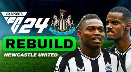 FC 24 NEWCASTLE UNITED REBUILD // 8-0 TARİHİ FARK SONRASI NE OLACAK? // KARİYER MODU