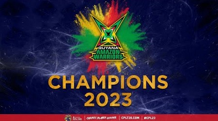 CPL 2023 FINAL - Trophy Presentation