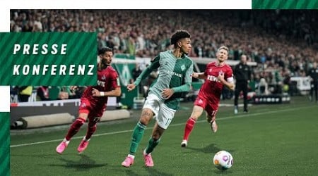 SV Werder Bremen - 1. FC Köln 2:1 | Pressekonferenz | SV Werder Bremen