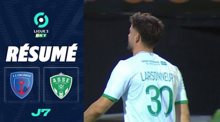 US CONCARNEAU - AS SAINT-ÉTIENNE (0 - 1) - Résumé - (USC - ASSE) / 2023-2024