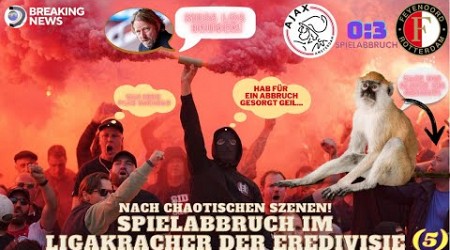 NACH CHAOTISCHEN SZENEN | SPIELABBRUCH IM EREDIVISIE SPIEL! | Breaking News | Folge 6 | 25.09.2023