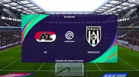 AZ Alkmaar vs Heracles Almelo (28/09/2023) Eredivisie PES 2021