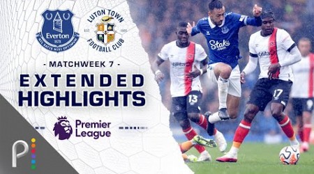 Everton v. Luton Town | PREMIER LEAGUE HIGHLIGHTS | 9/30/2023 | NBC Sports