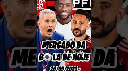 ALPHONSO DAVIES NO REAL? TITE PERTO DO FLA! EVERTON RIBEIRO NO SÃO PAULO? MERCADO DA BOLA DE HOJE!