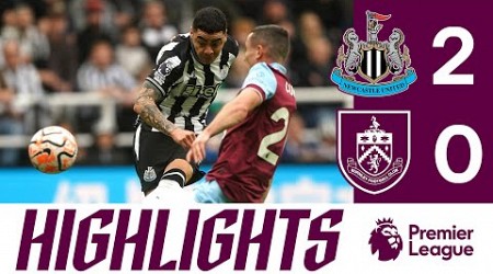 Almiron From Distance and Isak Penalty Punishes Clarets | HIGHLIGHTS | Newcastle 2 - 0 Burnley