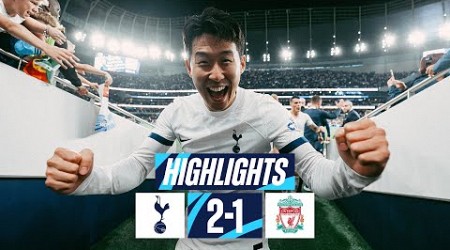 TOTTENHAM HOTSPUR 2-1 LIVERPOOL // PREMIER LEAGUE HIGHLIGHTS // INCREDIBLE LATE DRAMA AGAIN