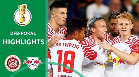 Šeško&#39;s brace secured win! | Wehen-Wiesbaden vs. RB Leipzig 2-3 | Highlights | DFB-Pokal First Round