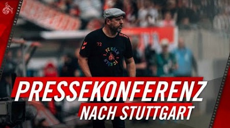 BAUMGART: &quot;Müssen die Situationen besser ausspielen&quot; | PK nach Stuttgart | 1. FC Köln | Bundesliga