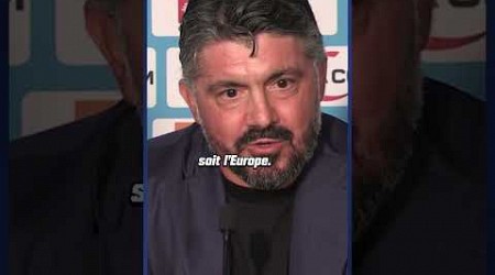 ⚽ OM : &quot;J&#39;ai intérêt à finir dans les quatre premiers&quot; sourit Gattuso