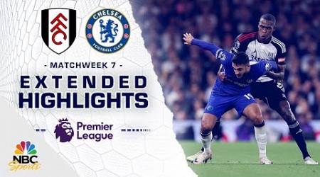 Fulham v. Chelsea | PREMIER LEAGUE HIGHLIGHTS | 10/2/2023 | NBC Sports