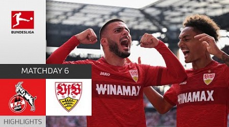 1. FC Köln - VfB Stuttgart 0-2 | Highlights | Matchday 6 – Bundesliga 2023/24