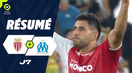 AS MONACO - OLYMPIQUE DE MARSEILLE (3 - 2) - Résumé - (ASM - OM) / 2023-2024