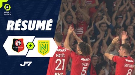 STADE RENNAIS FC - FC NANTES (3 - 1) - Résumé - (SRFC - FCN) / 2023-2024