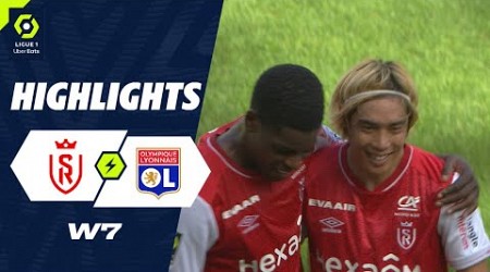 STADE DE REIMS - OLYMPIQUE LYONNAIS (2 - 0) - Highlights - (SdR - OL) / 2023-2024