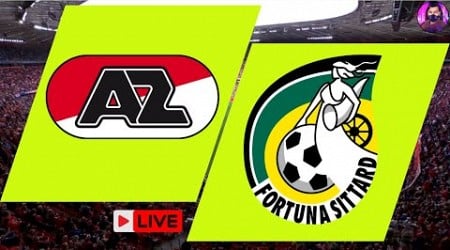 AZ Alkmaar vs Fortuna Sittard Live | Eredivisie 2023 Full Match Streaming