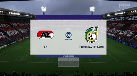 AZ Alkmaar vs Fortuna Sittard (01/10/2023) Eredivisie FIFA 23