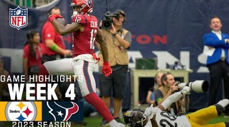 Pittsburgh Steelers vs. Houston Texans Game Highlights | NFL 2023 Week 4