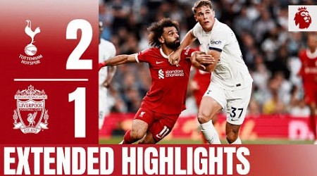 EXTENDED HIGHLIGHTS: Nine-man LFC defeated by last-minute own goal | Tottenham 2-1 Liverpool