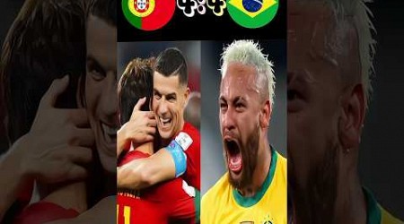 Portugal vs Brasil highlight football 2026 World cup #football #neymar #cr7