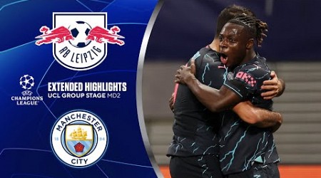 RB Leipzig vs. Man. City: Extended Highlights | UCL Group Stage MD 2 | CBS Sports Golazo