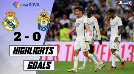 Real Madrid vs Las Palmas 2-0 • Highlights &amp; All Goals • Hasil Liga Spanyol Tadi Malam Terbaru