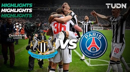 Newcastle 4-1 PSG - HIGHLIGHTS | UEFA Champions League 2023/24 | TUDN