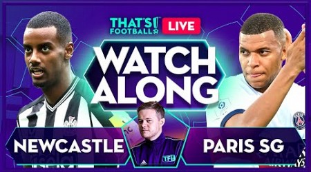 NEWCASTLE vs PSG LIVE Watchalong with Mark Goldbridge