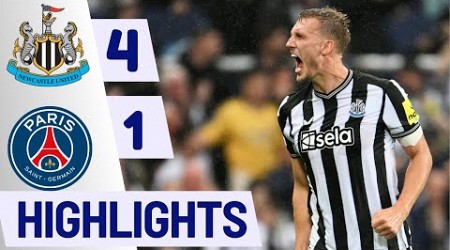 Newcastle United vs PSG (4-1) | All Goals &amp; Extended Highlights | UEFA Champions League 2023