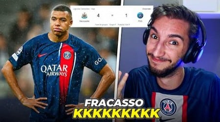 PSG 1 x 4 Newcastle - PSG FICOU MELHOR SEM NEYMAR? KKKKKKKKK