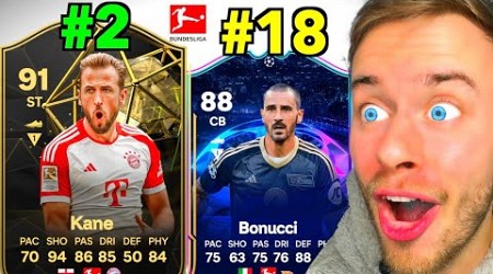 Die 25 BESTEN BUNDESLIGA SPIELER in FC 24! 