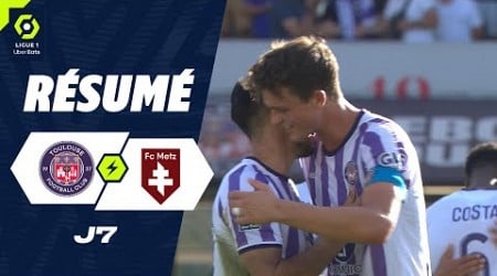 TOULOUSE FC - FC METZ (3 - 0) - Résumé - (TFC - FCM) / 2023-2024