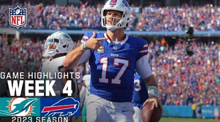 Miami Dolphins vs. Buffalo Bills Game Highlights | NFL 2023 Week 4