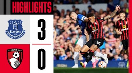 Three goals in difficult afternoon at Goodison Park | Everton 3-0 AFC Bournemouth